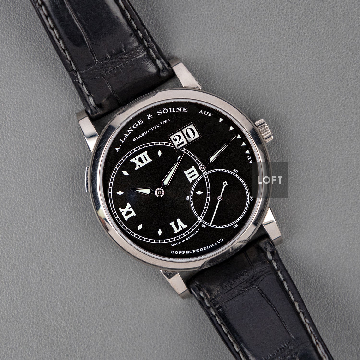 A. Lange & Sohne Grand Lange 1 Lumen White Gold 41.9mm