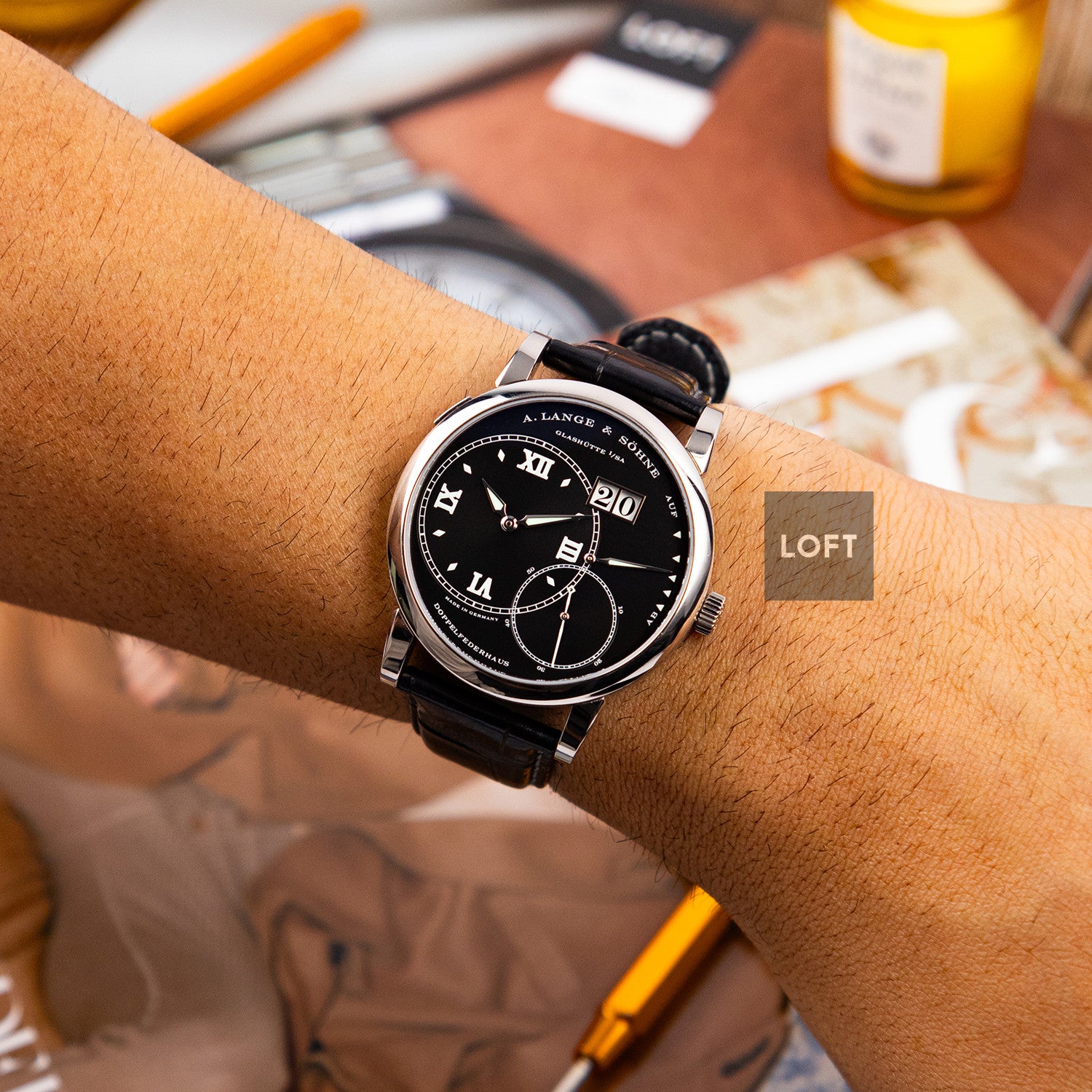 A. Lange & Sohne Grand Lange 1 Lumen White Gold 41.9mm