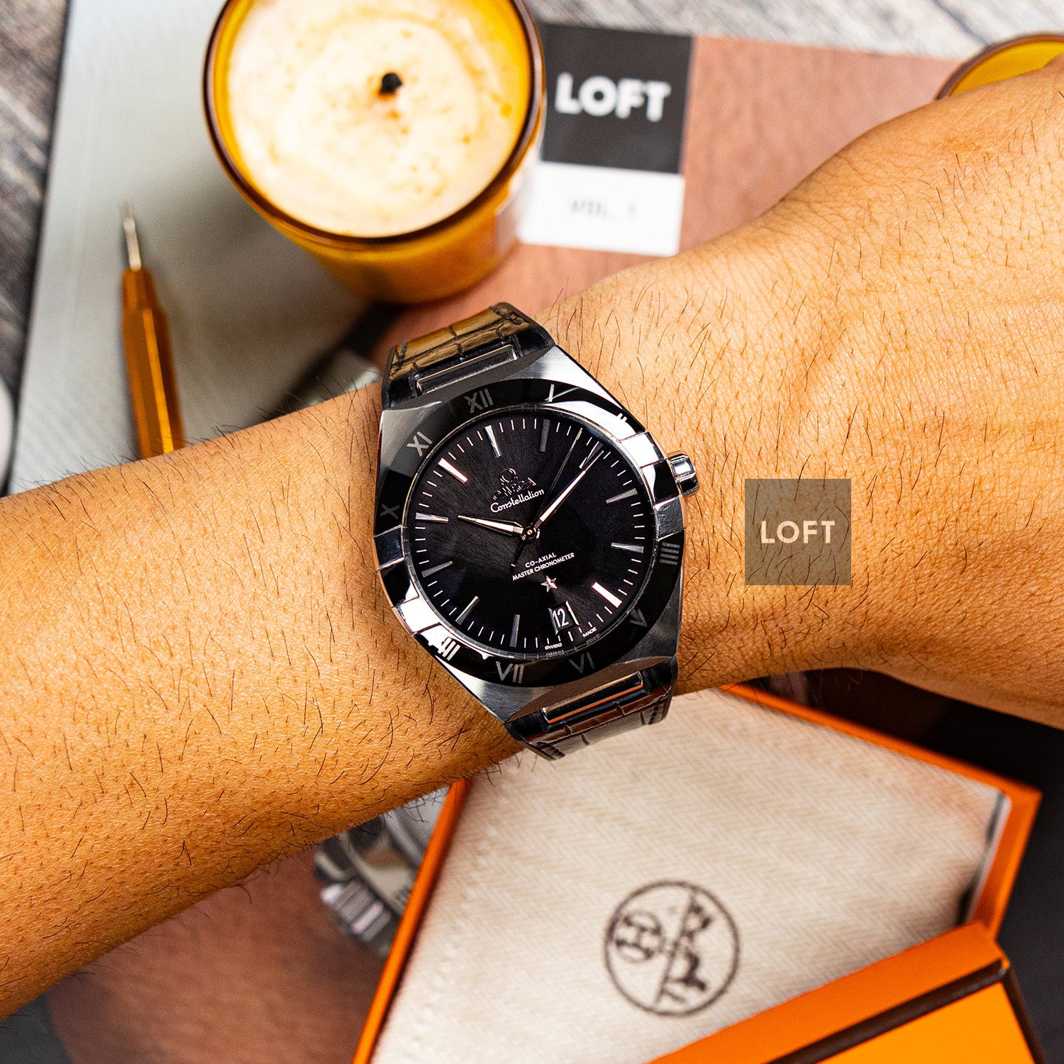Omega Constellation Automatic Black Dial 41mm