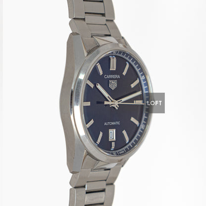 TAG Heuer Carrera Calibre 5 Automatic Blue Dial 39mm