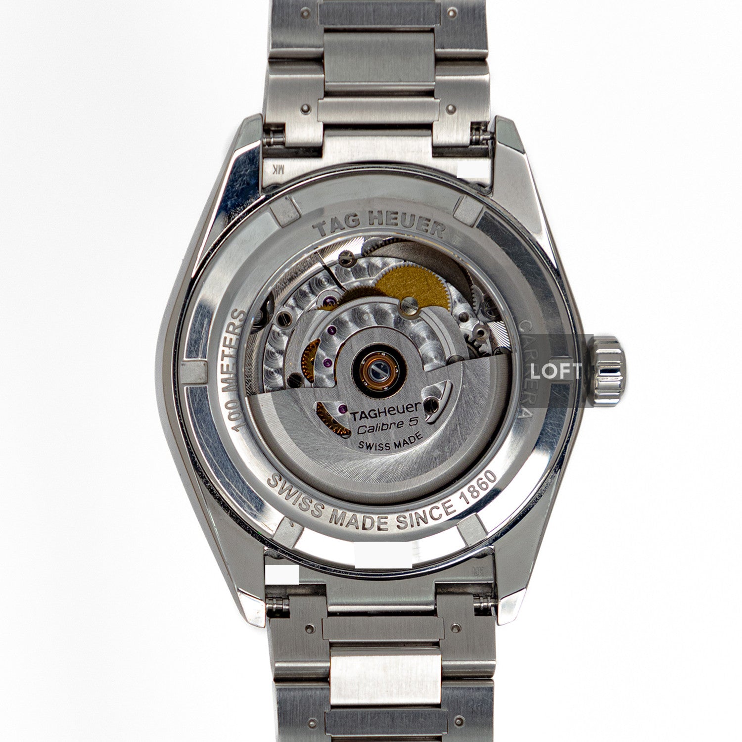 TAG Heuer Carrera Calibre 5 Automatic Blue Dial 39mm