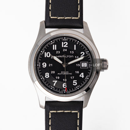 Hamilton Khaki Field Automatic Black Dial 38mm