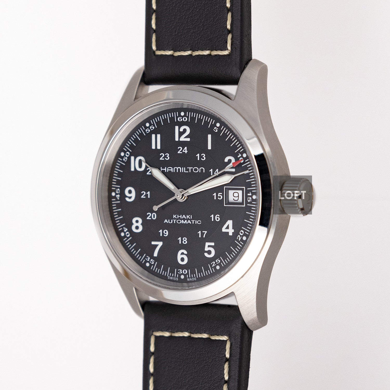 Hamilton Khaki Field Automatic Black Dial 38mm