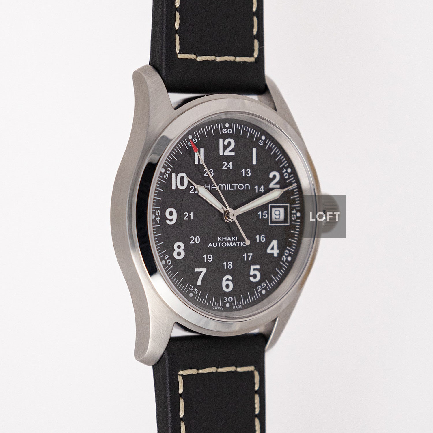 Hamilton Khaki Field Automatic Black Dial 38mm