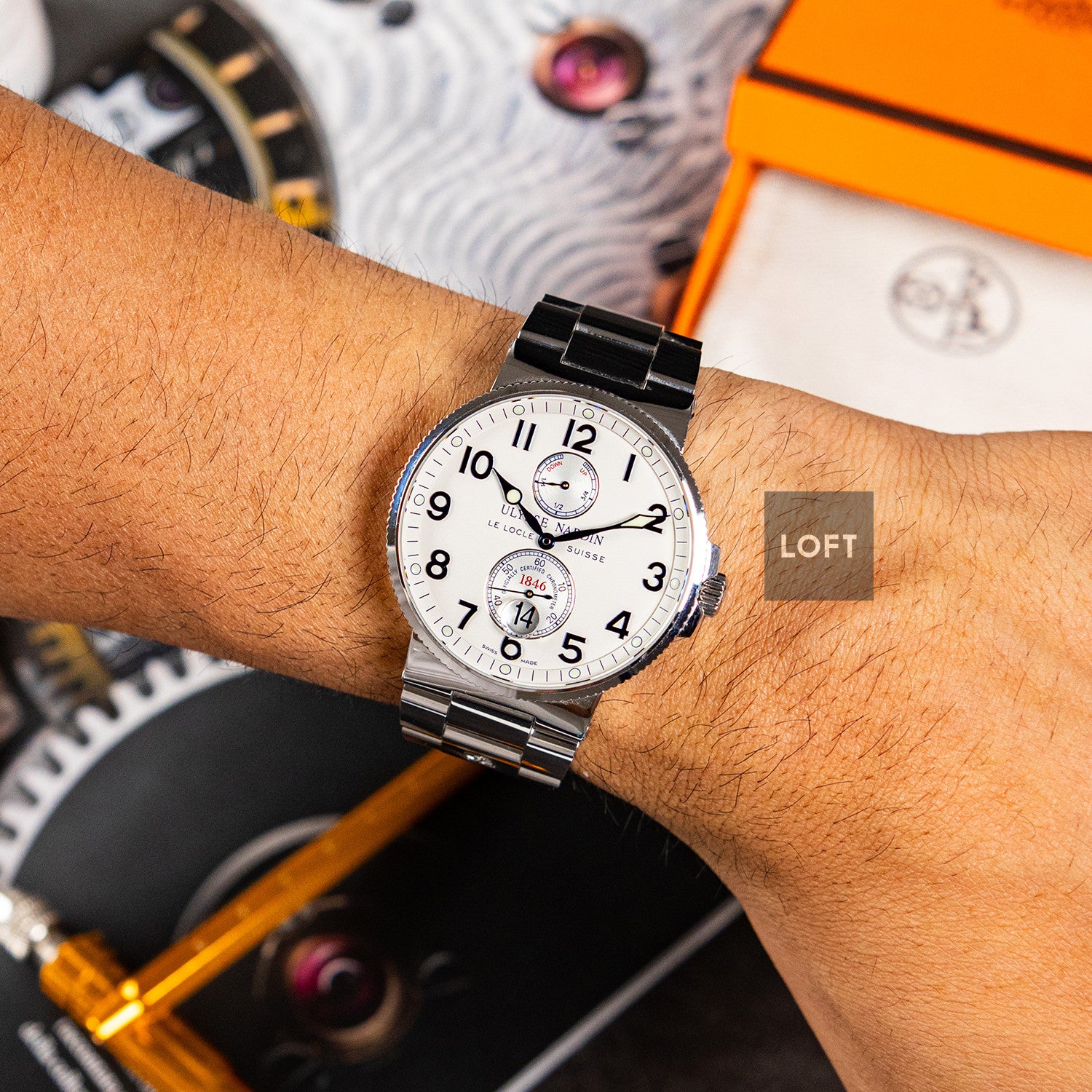 Ulysse Nardin Marine Chronometer 263-66 41mm