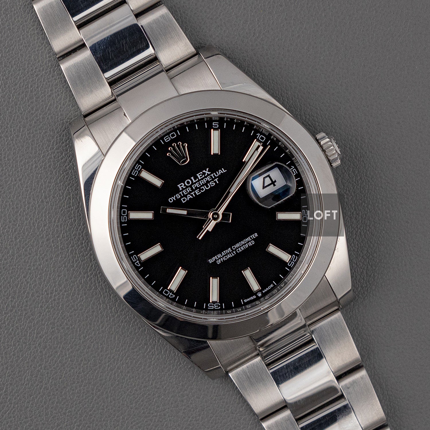 Rolex Datejust 41 ref. 126303 Slate Dial 41mm