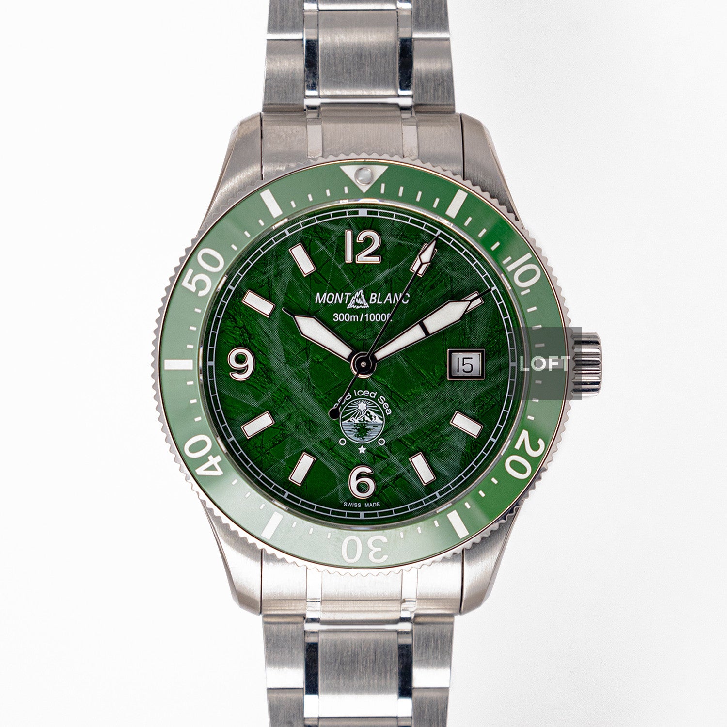 Montblanc Iced Sea Automatic Date Green Dial 41mm
