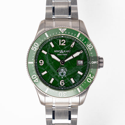 Montblanc Iced Sea Automatic Date Green Dial 41mm