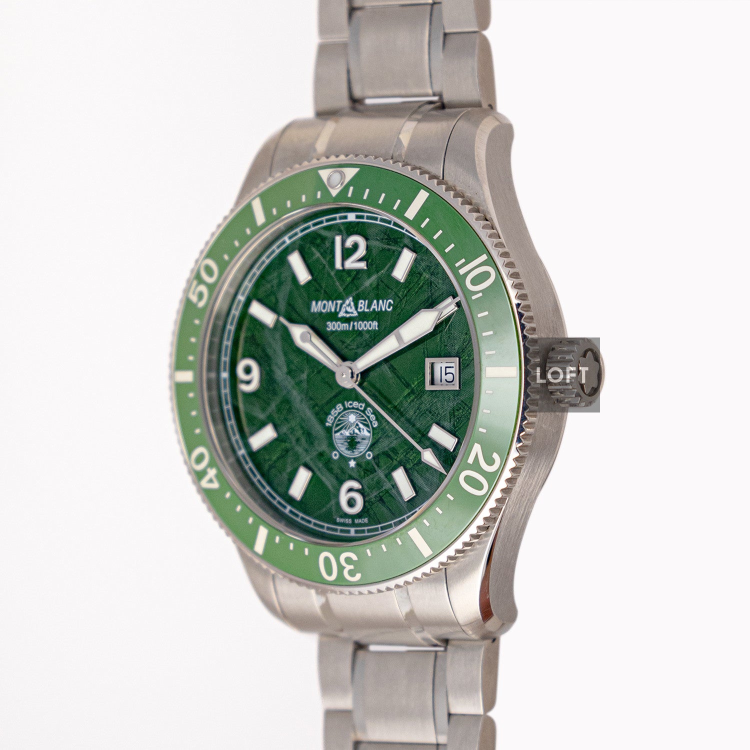 Montblanc Iced Sea Automatic Date Green Dial 41mm