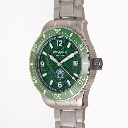 Montblanc Iced Sea Automatic Date Green Dial 41mm