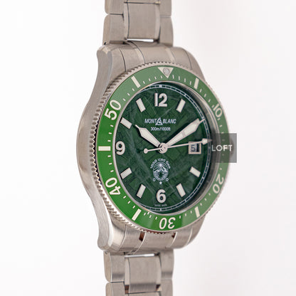 Montblanc Iced Sea Automatic Date Green Dial 41mm