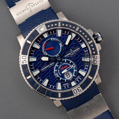 Ulysse Nardin Maxi Marine Diver Titanium Blue 45mm