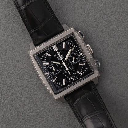 TAG Heuer Monaco Calibre 17 Chronograph Black 38mm