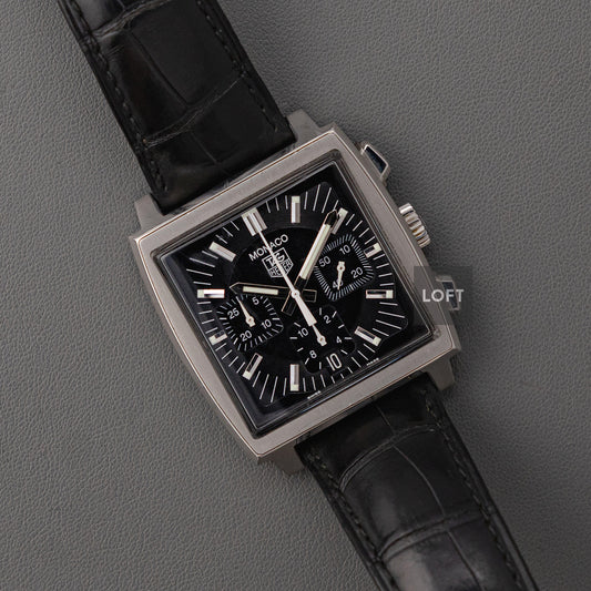 TAG Heuer Monaco Calibre 17 Chronograph Black 38mm