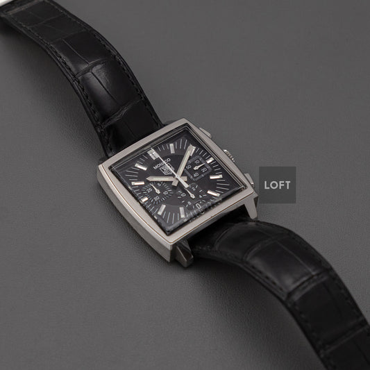 TAG Heuer Monaco Calibre 17 Chronograph Black 38mm