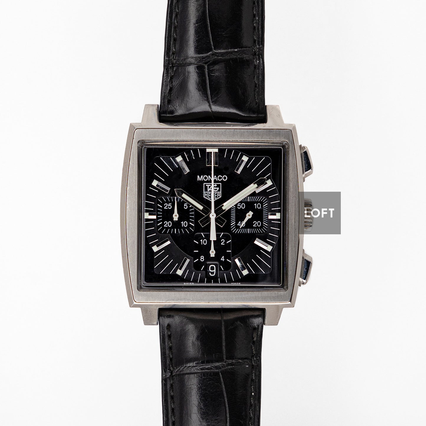 TAG Heuer Monaco Calibre 17 Chronograph Black 38mm