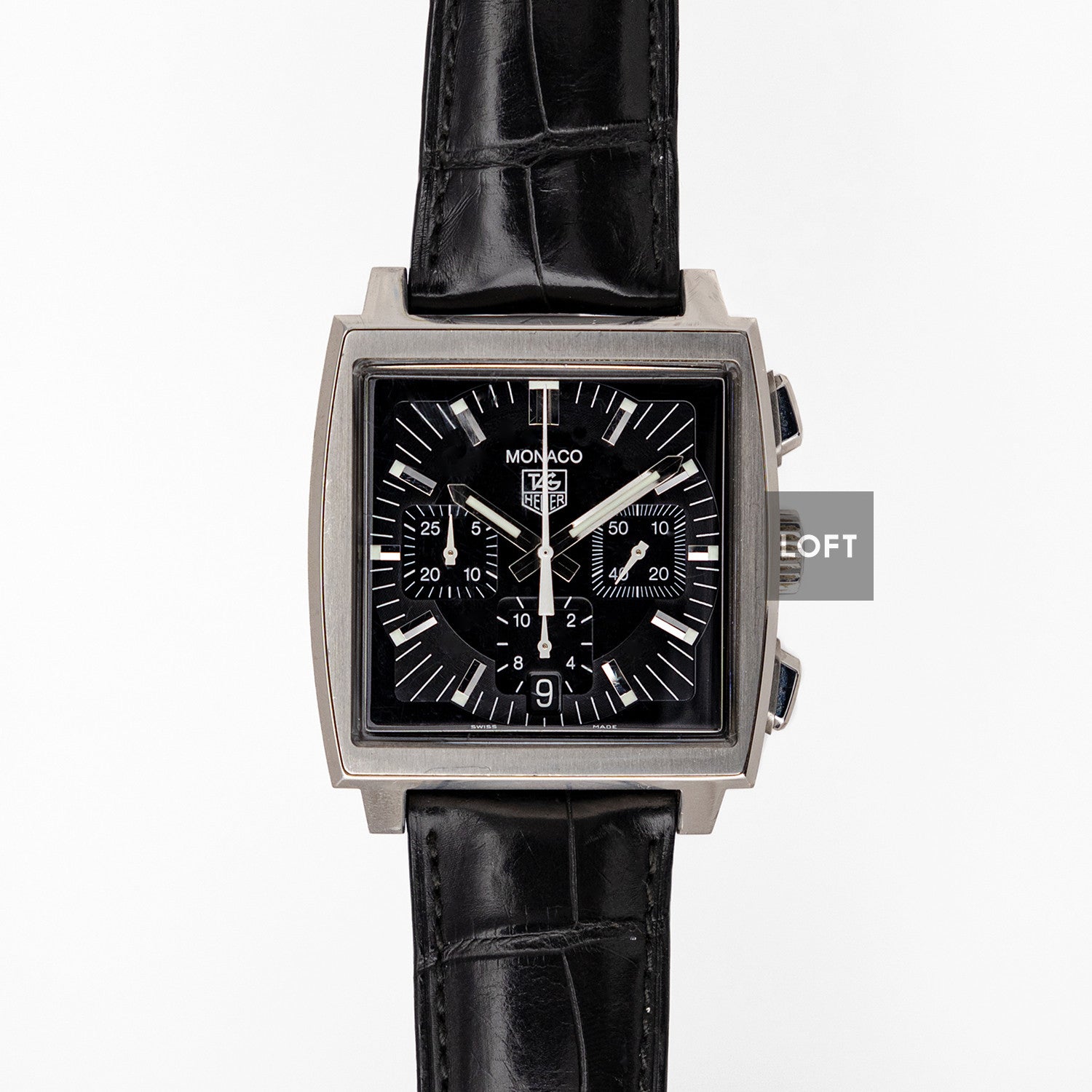TAG Heuer Monaco Calibre 17 Chronograph Black 38mm