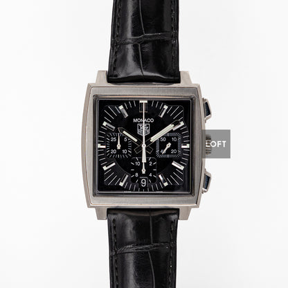 TAG Heuer Monaco Calibre 17 Chronograph Black 38mm