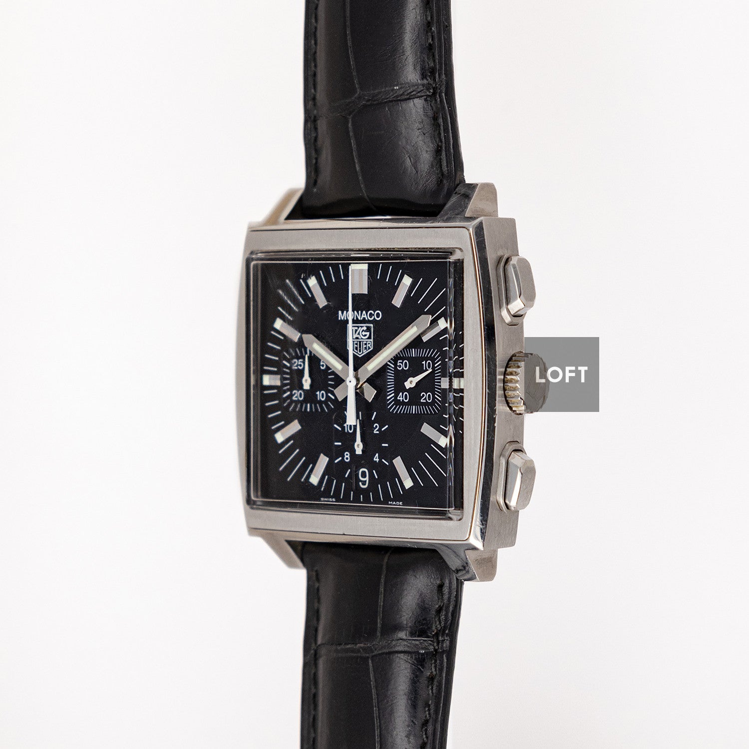 TAG Heuer Monaco Calibre 17 Chronograph Black 38mm