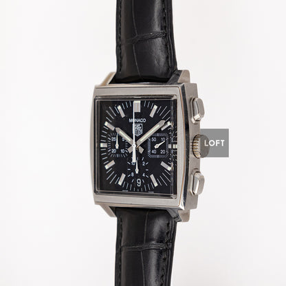 TAG Heuer Monaco Calibre 17 Chronograph Black 38mm
