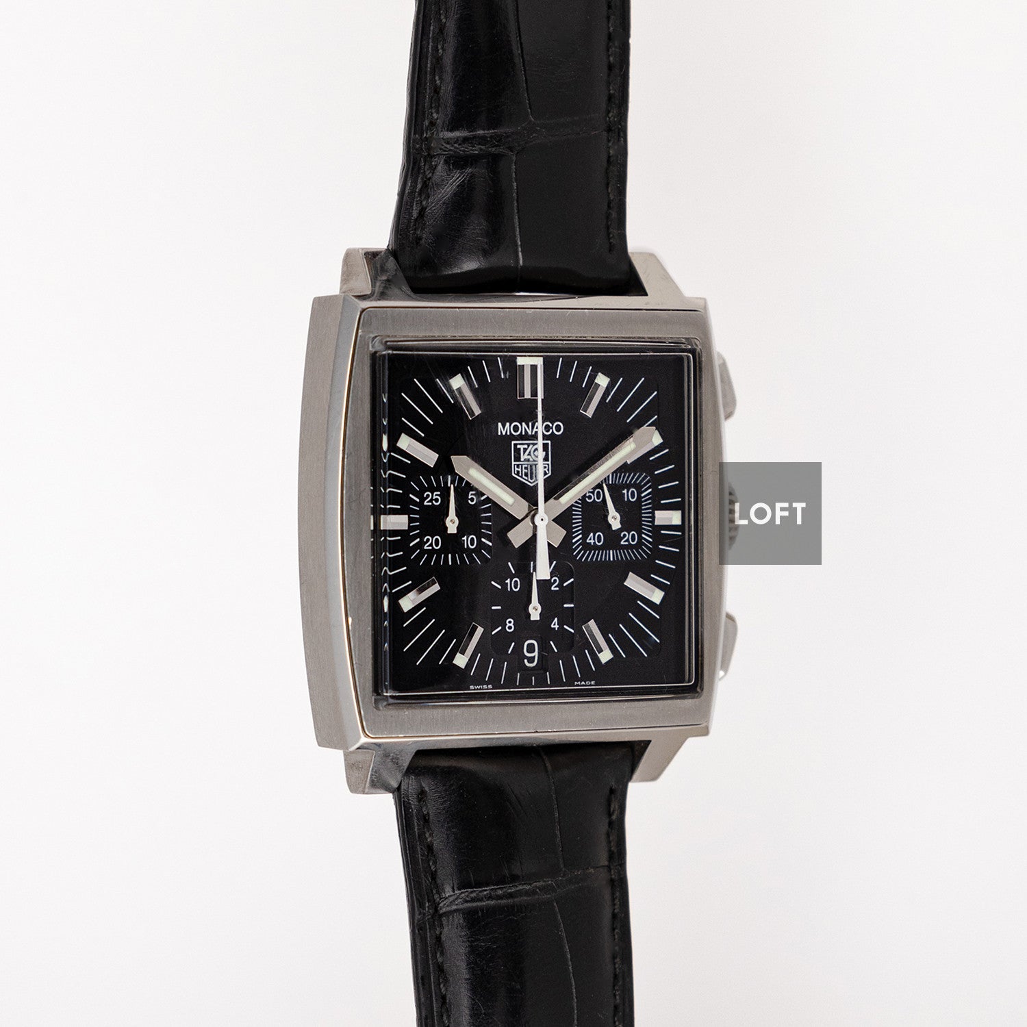 TAG Heuer Monaco Calibre 17 Chronograph Black 38mm
