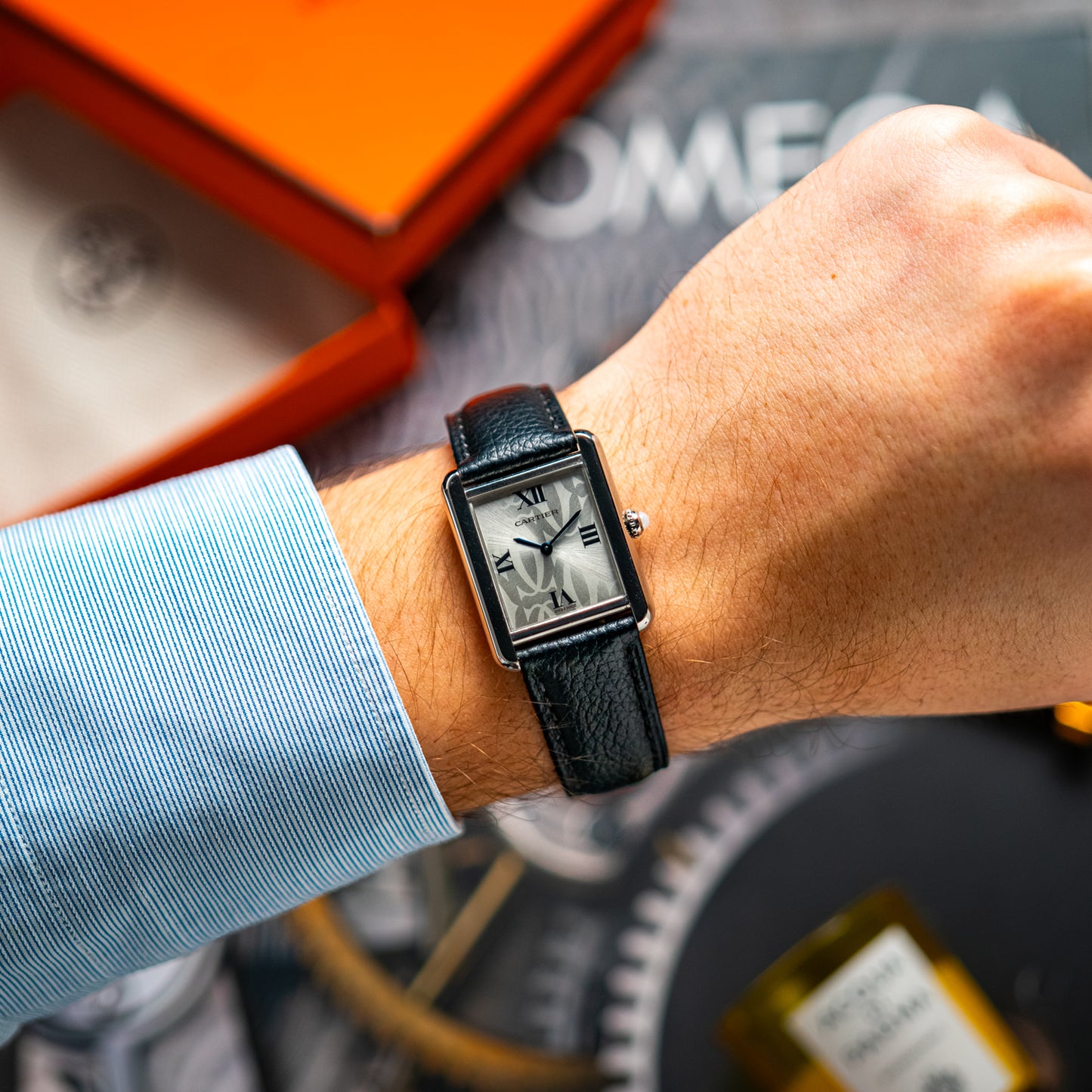 Cartier Tank Solo SM 2716 Double C Dial 24mm