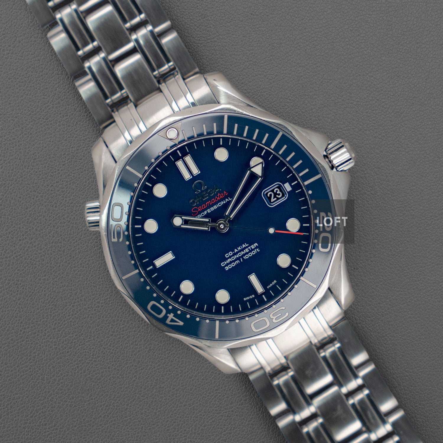 Omega Seamaster Diver 300M Blue Dial Ceramic 41mm