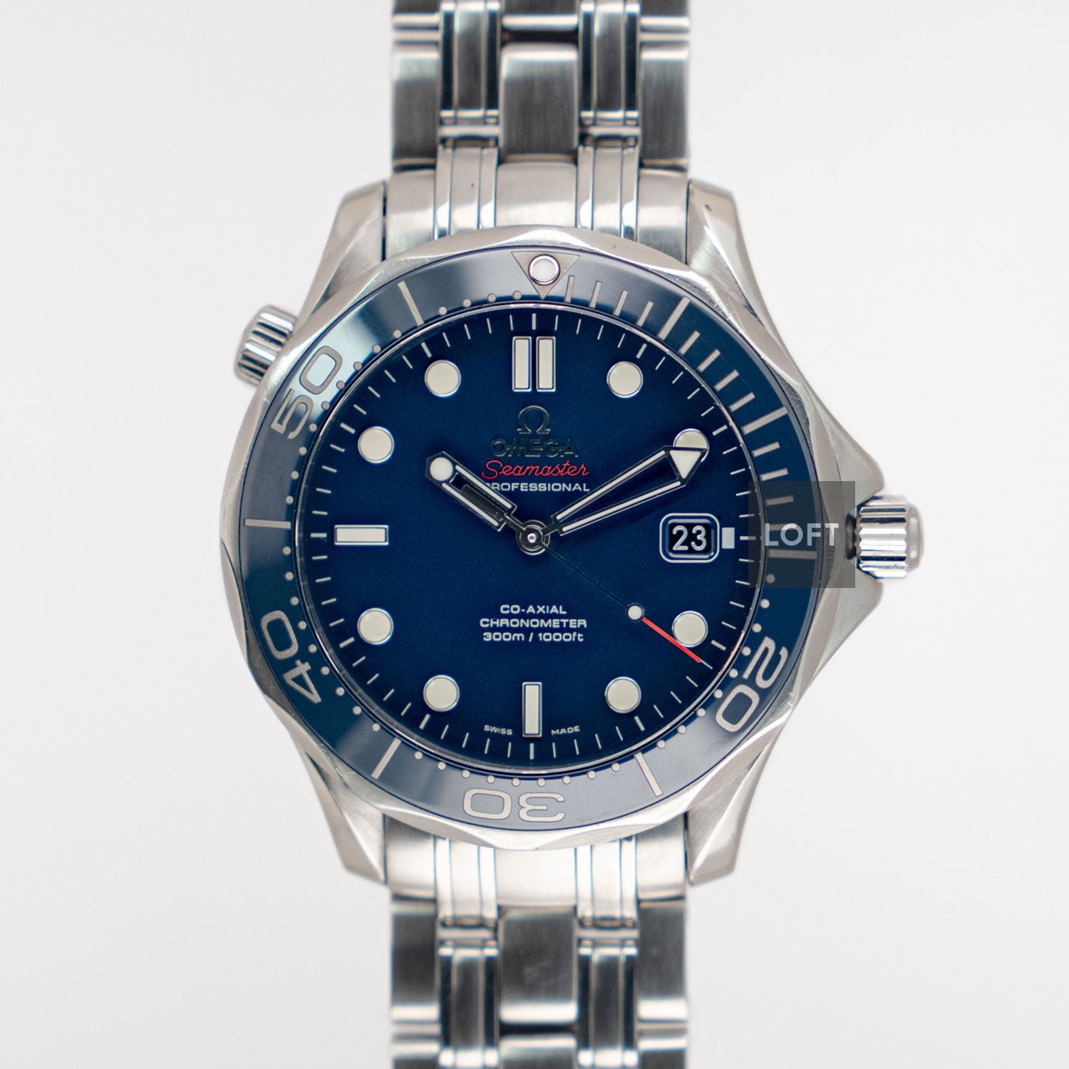 Omega Seamaster Diver 300M Blue Dial Ceramic 41mm