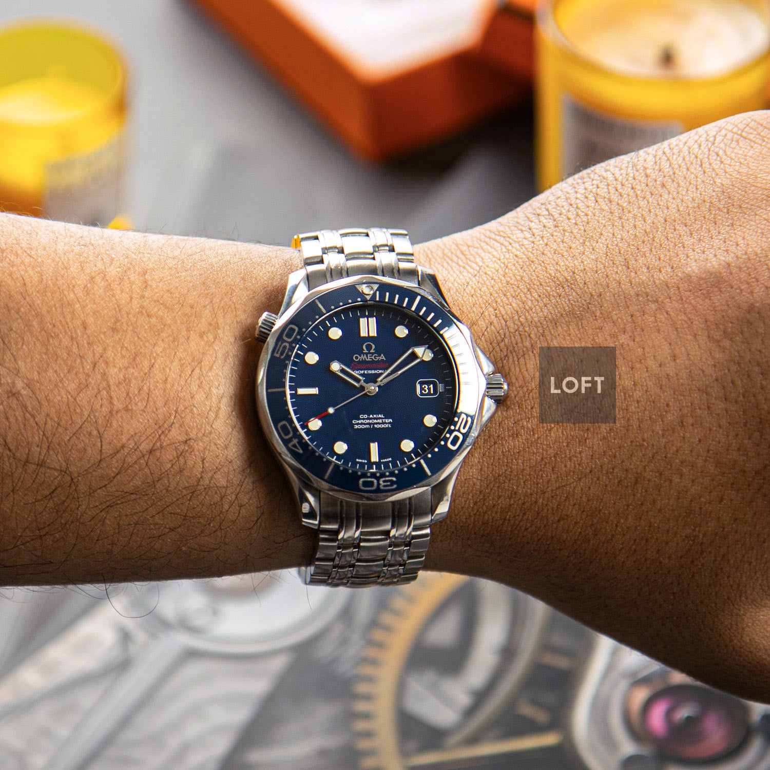 Omega Seamaster Diver 300M Blue Dial Ceramic 41mm