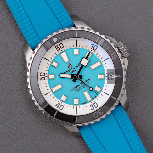 Breitling Superocean Automatic Tiffany Blue Dial 44mm