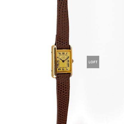 Cartier Tank Must de Cartier Quartz Yellow Gold 25mm