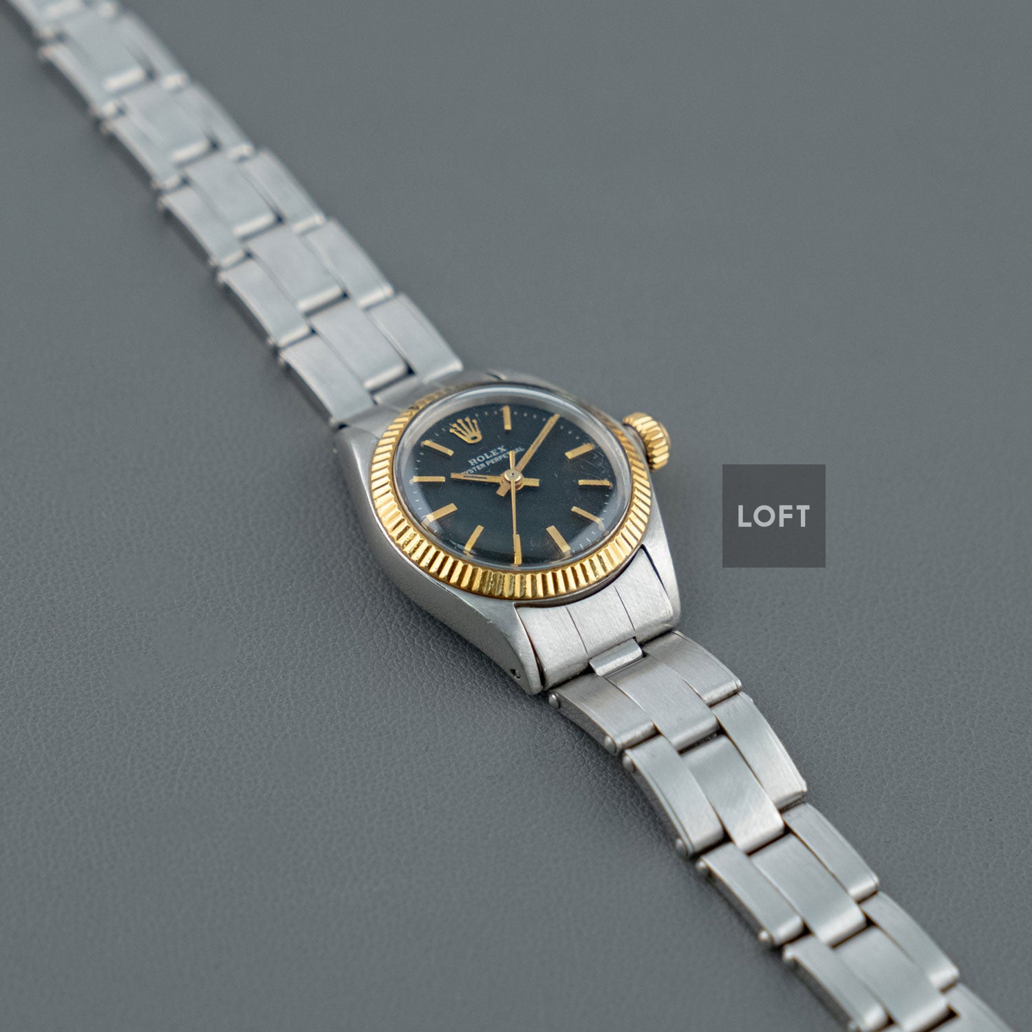 Rolex Oyster Perpetual 26 Ref. 6718 Black Dial 26mm