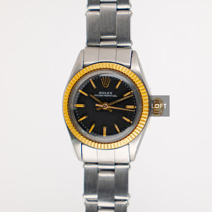 Rolex Oyster Perpetual 26 Ref. 6718 Black Dial 26mm