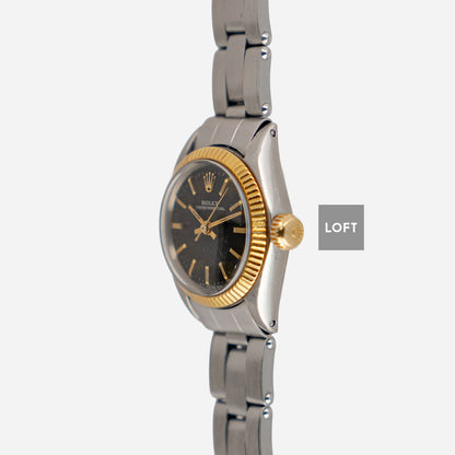 Rolex Oyster Perpetual 26 Ref. 6718 Black Dial 26mm