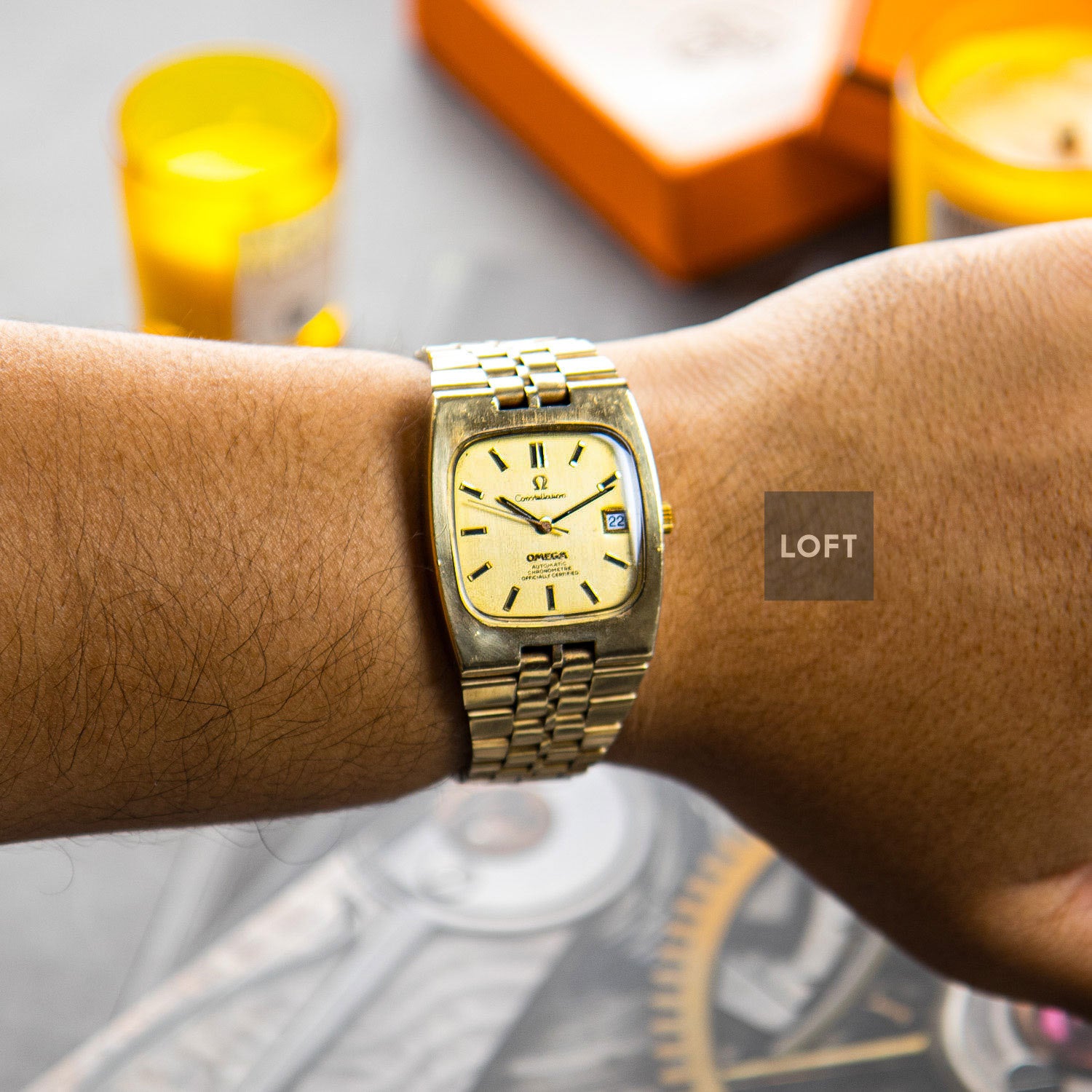 Omega Constellation Automatic Yellow Gold 33.2mm