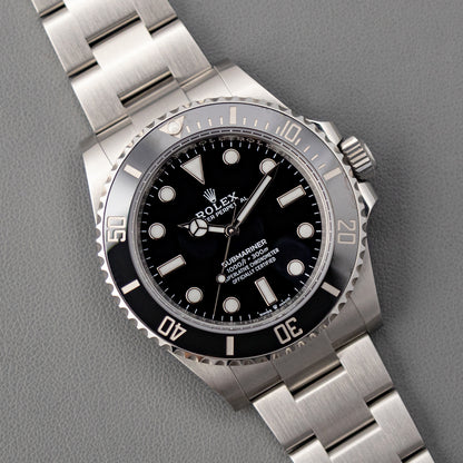 Rolex Submariner No Date 124060 Black Dial 41mm