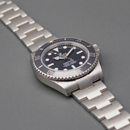 Rolex Submariner No Date 124060 Black Dial 41mm