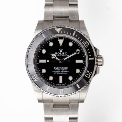 Rolex Submariner No Date 124060 Black Dial 41mm