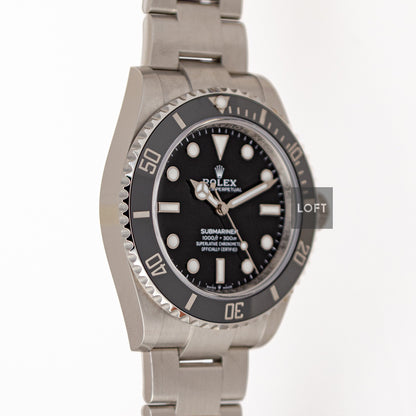 Rolex Submariner No Date 124060 Oystersteel 41mm