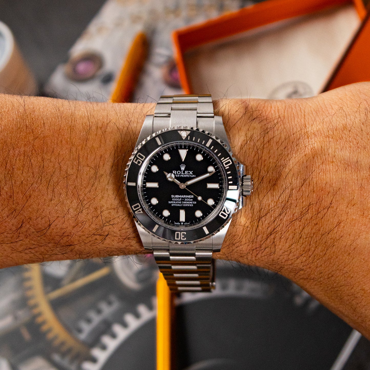 Rolex Submariner No Date 124060 Black Dial 41mm