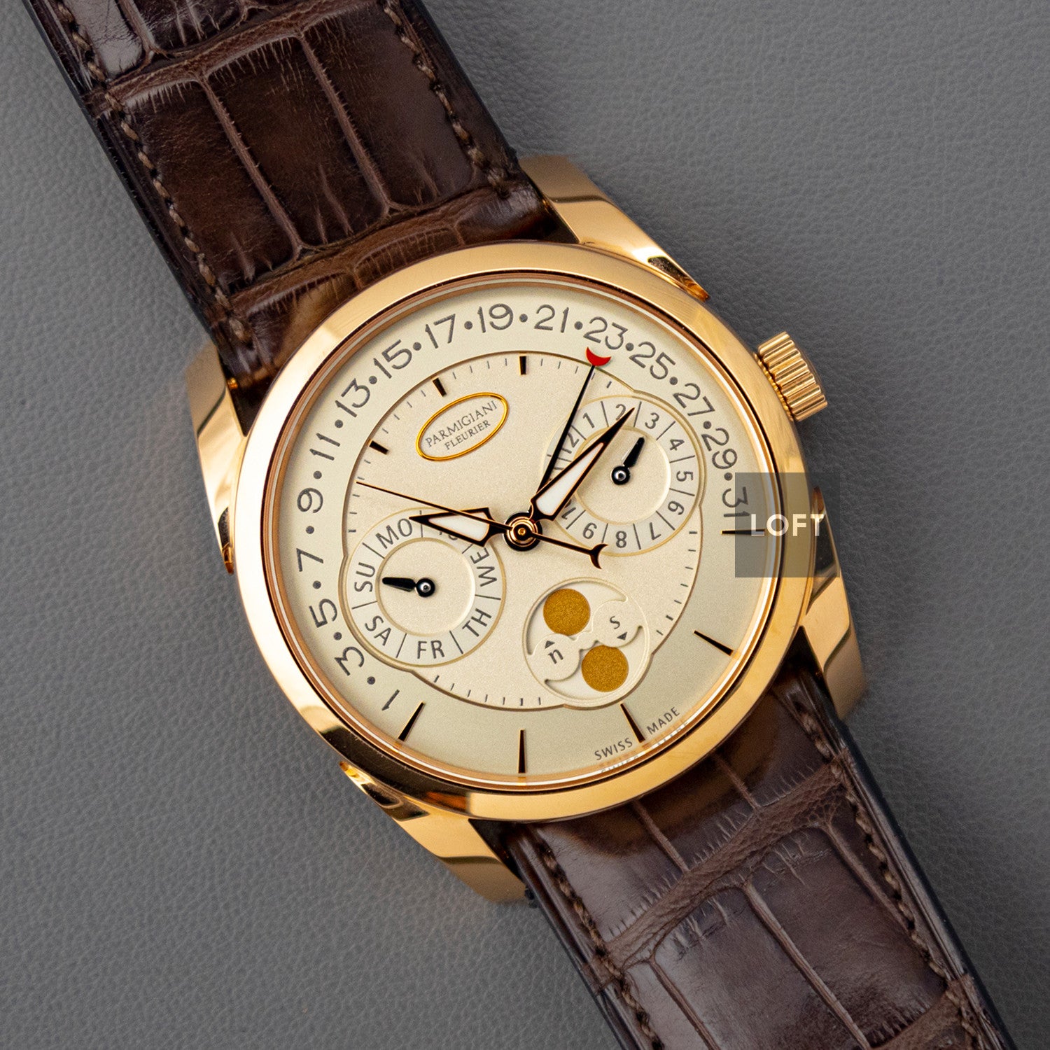 Parmigiani Fleurier Tonda Quator Retrograde Annual Calendar 40mm