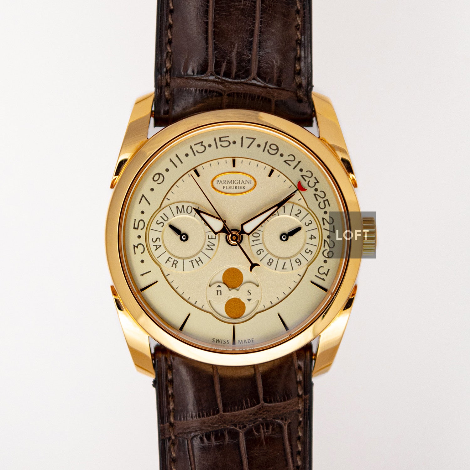 Parmigiani Fleurier Tonda Quator Retrograde Annual Calendar 40mm