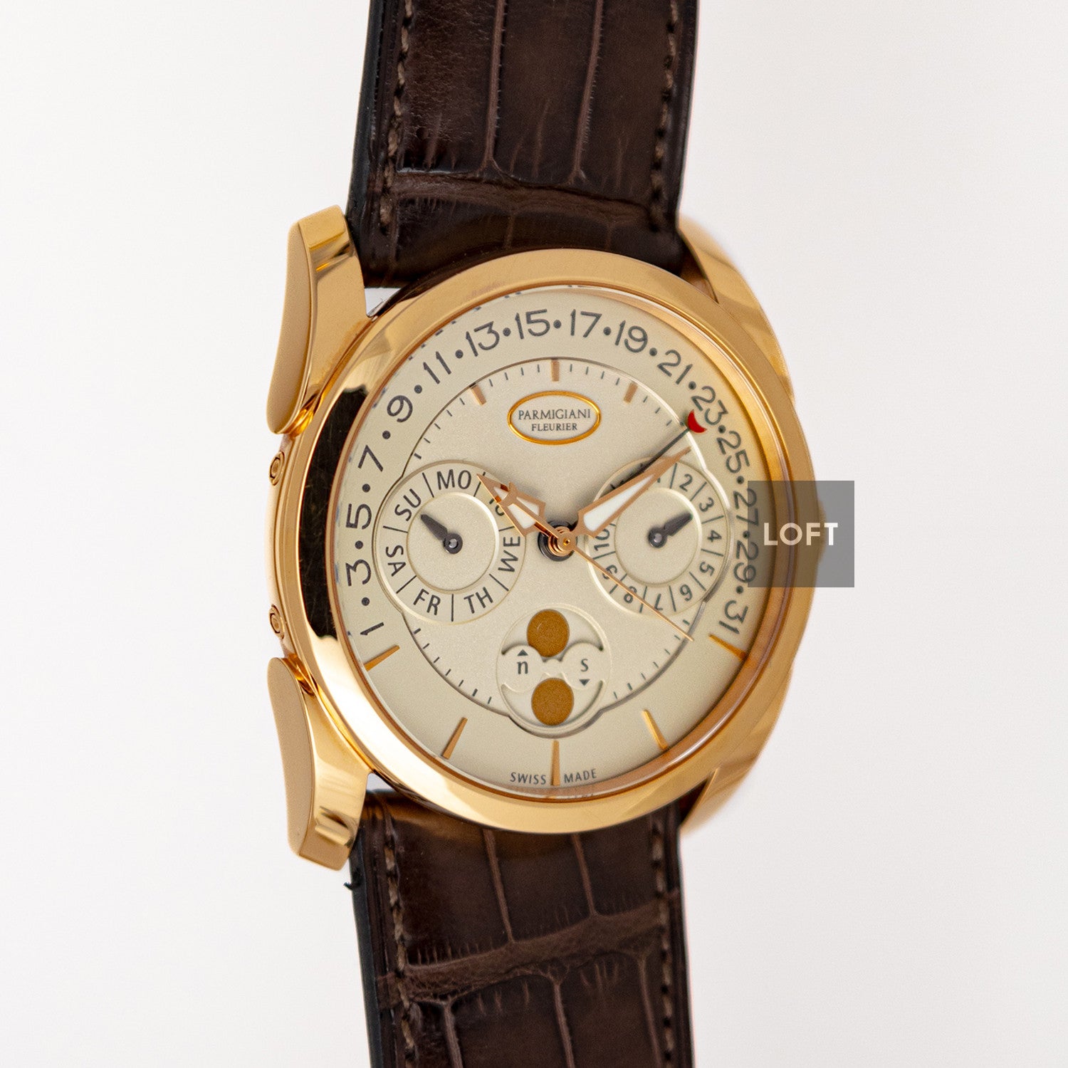Parmigiani Fleurier Tonda Quator Retrograde Annual Calendar 40mm