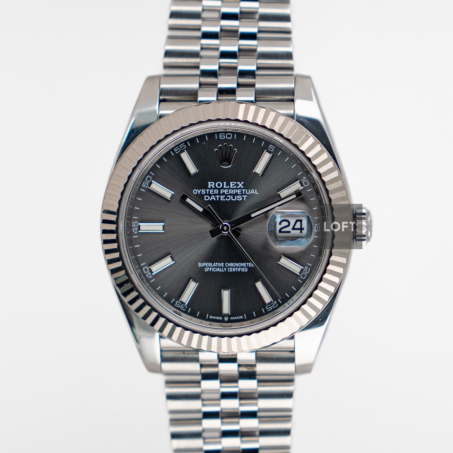 Rolex Datejust 41 Ref. 126300 Slate Grey Dial 41mm