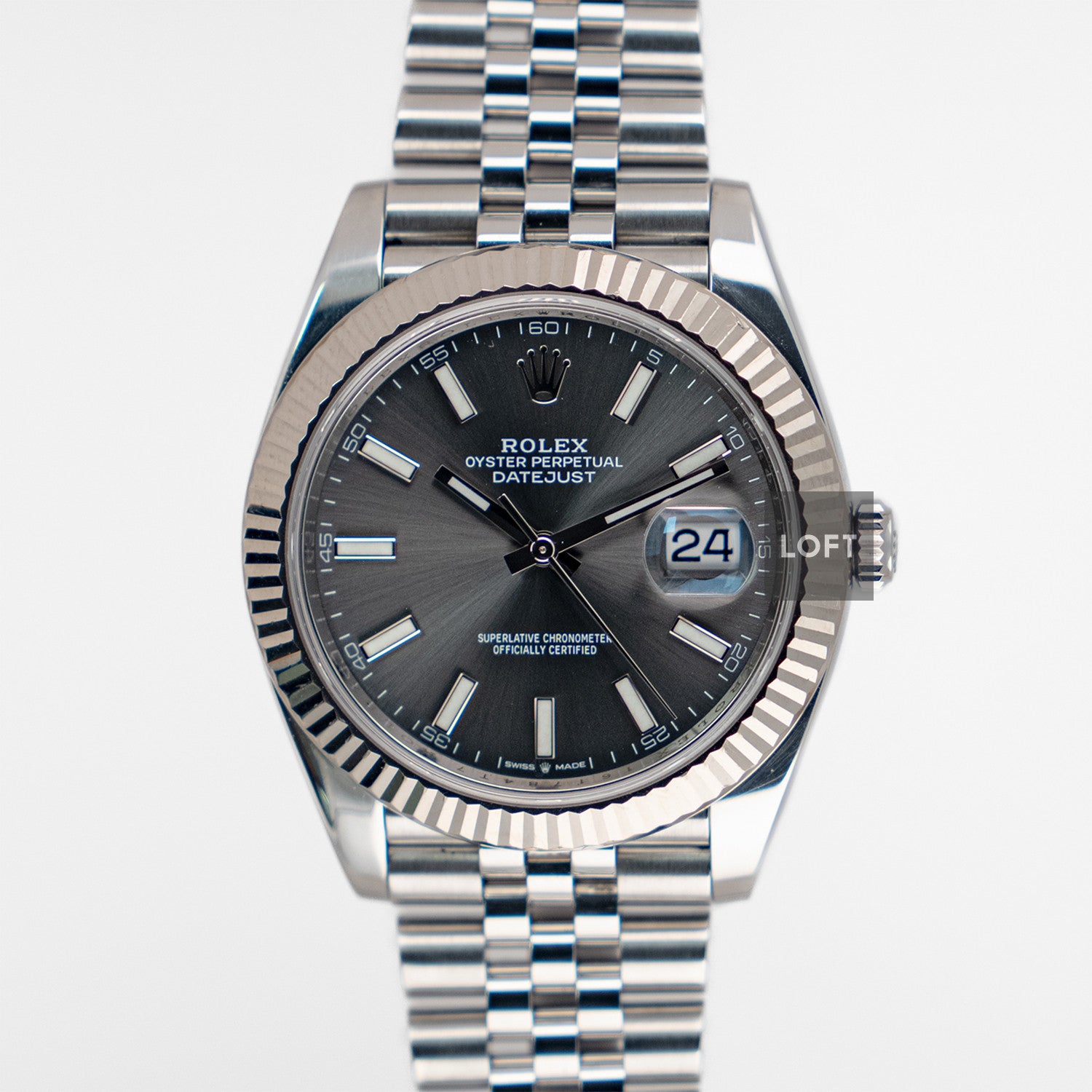 Rolex Datejust 41 Ref. 126300 Slate Grey Dial 41mm