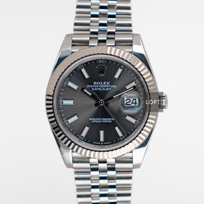 Rolex Datejust 41 Ref. 126300 Slate Grey Dial 41mm