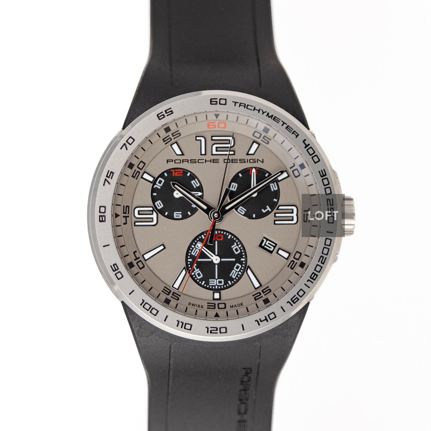 Porsche Design P6320 Flat Six Quartz Chronograph 44mm