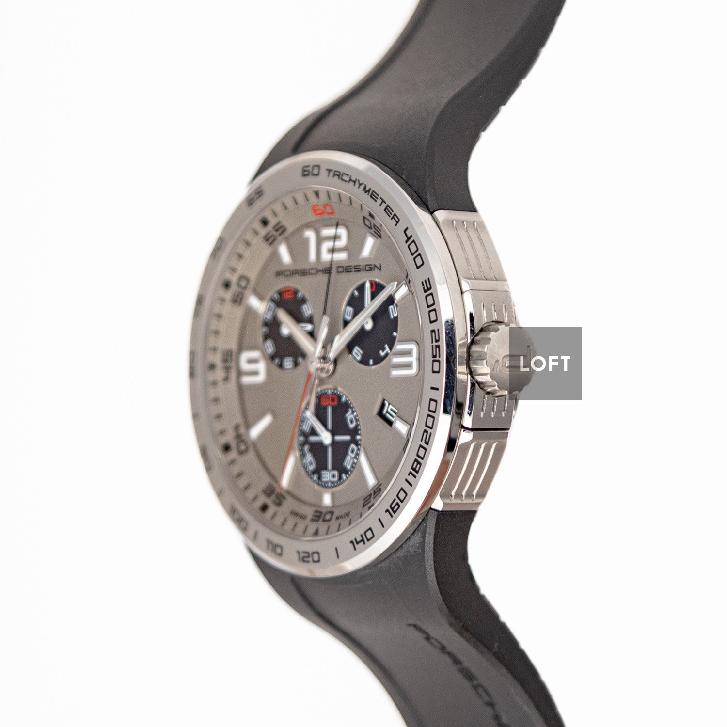 Porsche Design P6320 Flat Six Quartz Chronograph 44mm