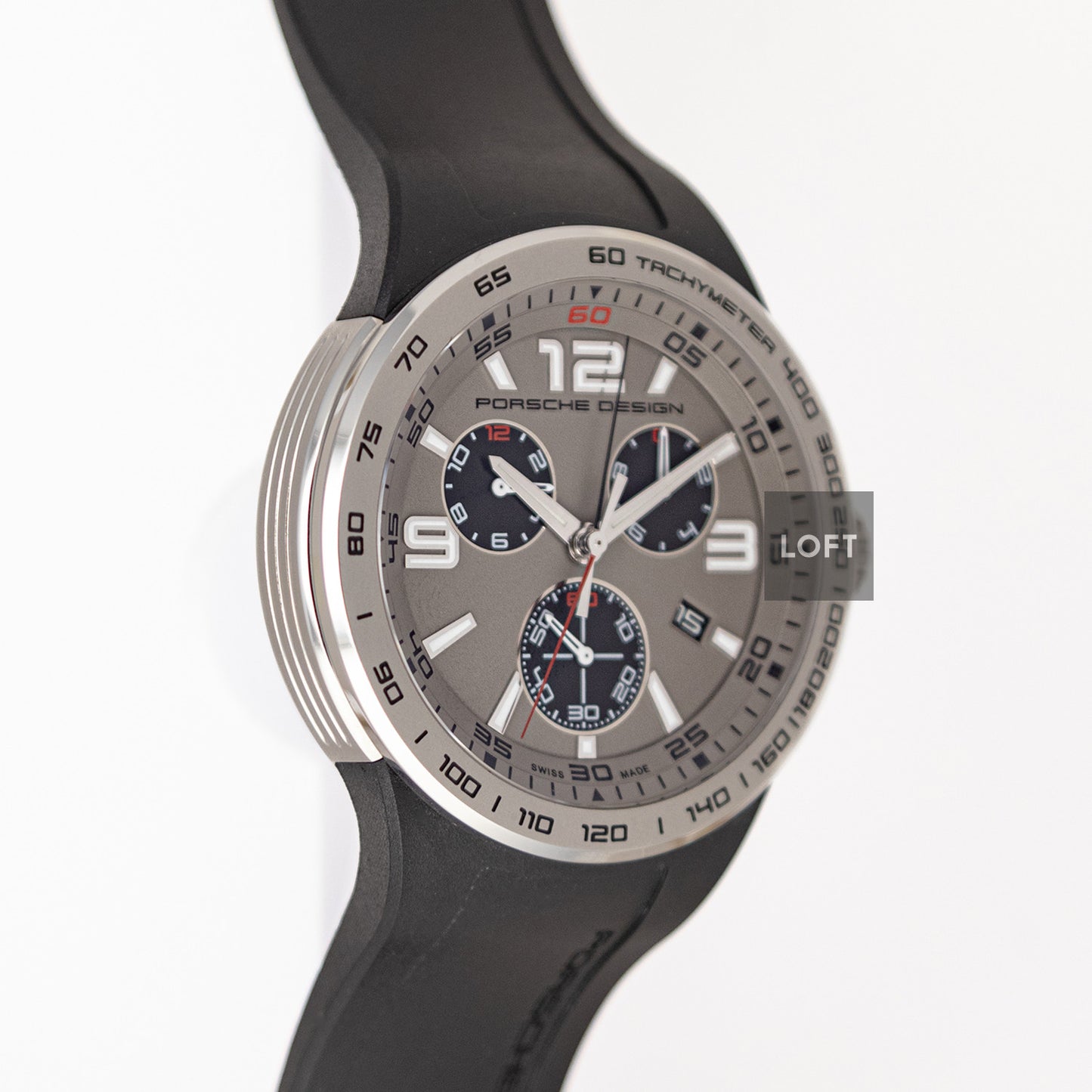 Porsche Design P6320 Flat Six Quartz Chronograph 44mm