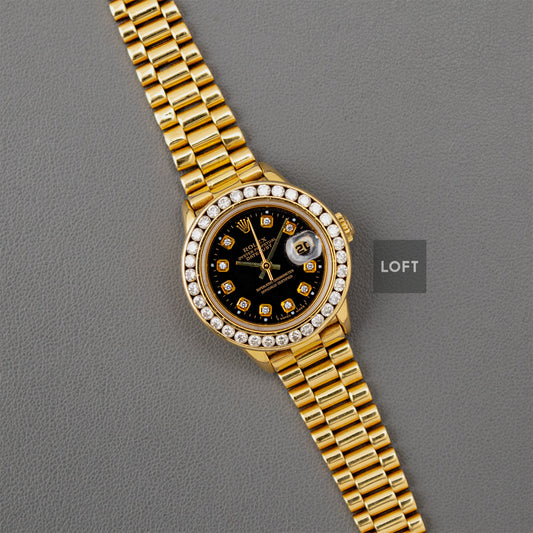 Rolex Datejust 6917 Presidential Yellow Gold Diamonds 26mm